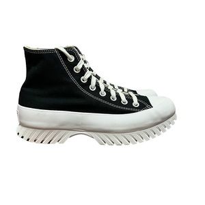Converse All Star Lugged 2.0 Black Shoes Sneakers Women 9.5 Mens 7.5 Platform